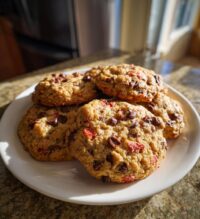 valentines crumble cookies