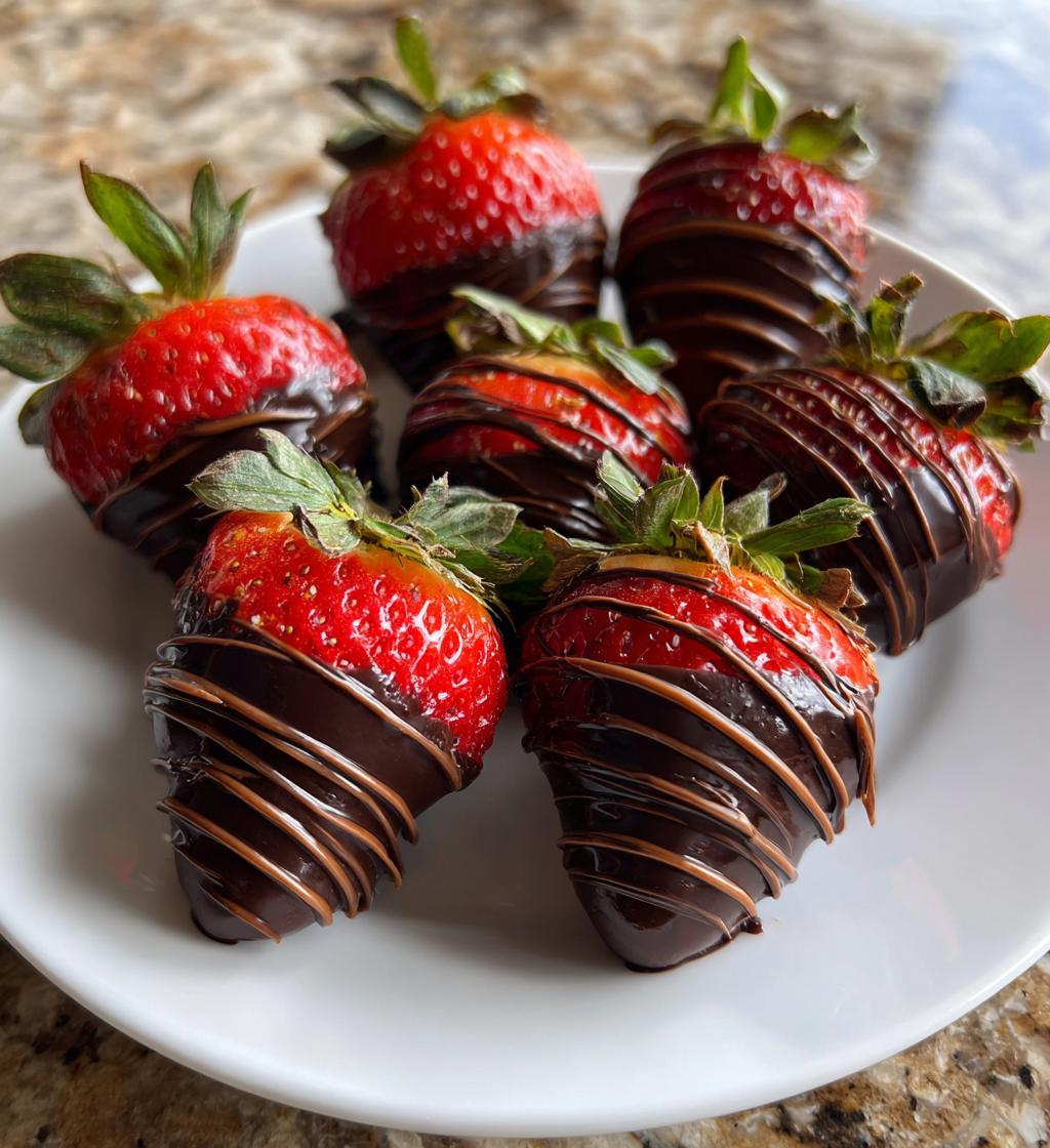 valentines day chocolate covered strawberries