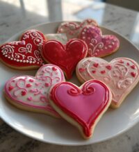 valentines day cookies aesthetic
