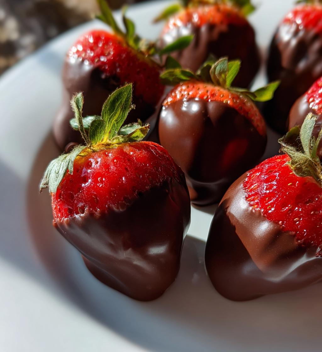 valentines day covered strawberries