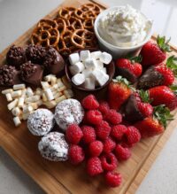 valentines day dessert charcuterie board