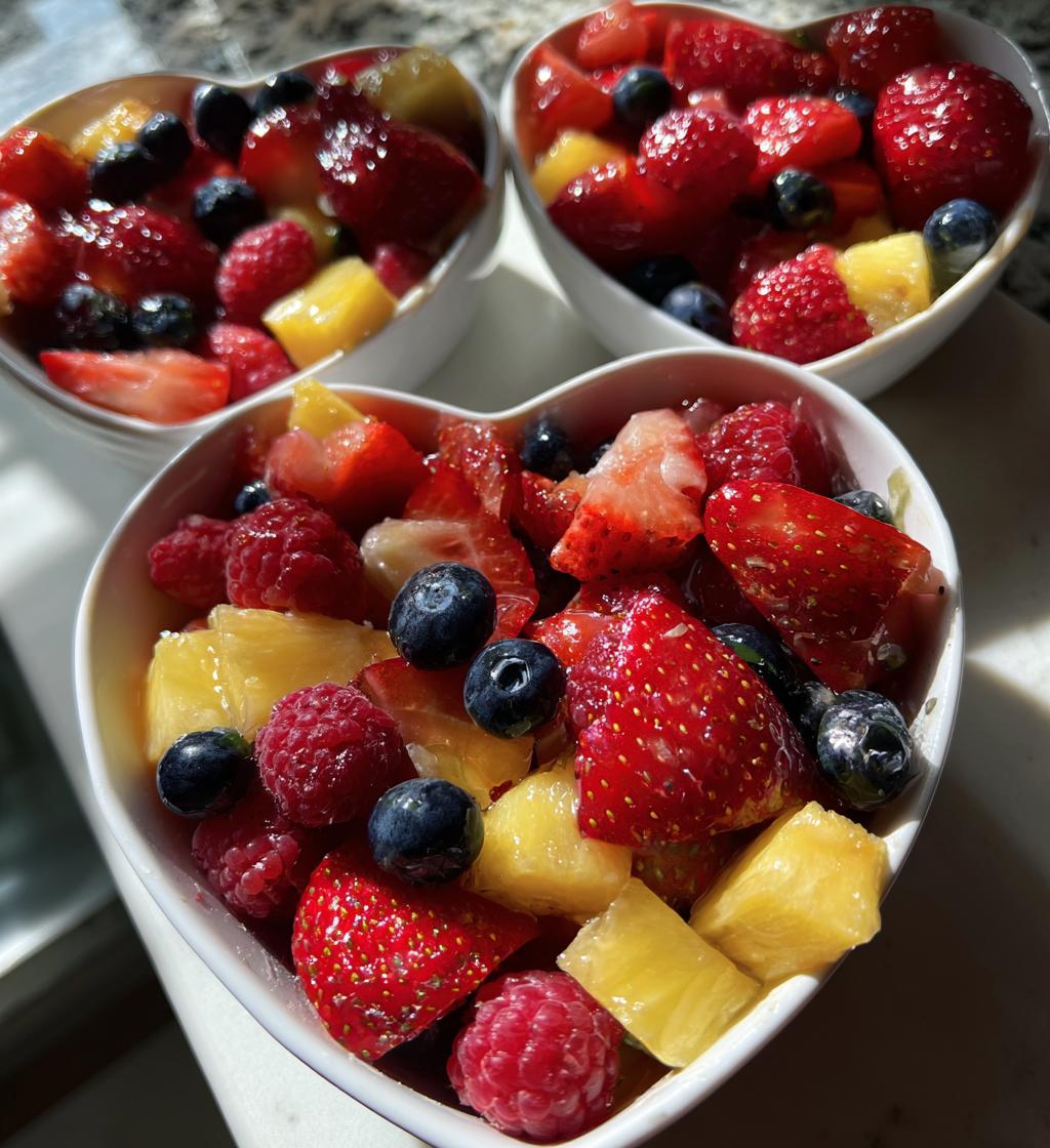 valentines day fruit
