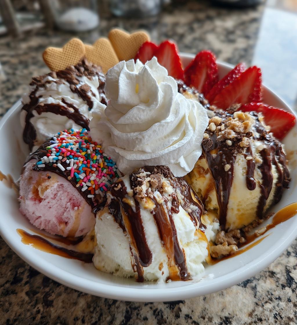 valentines day ice cream bar