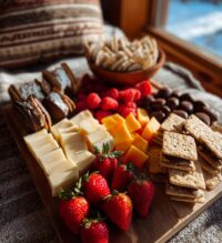 valentines day indoor picnic