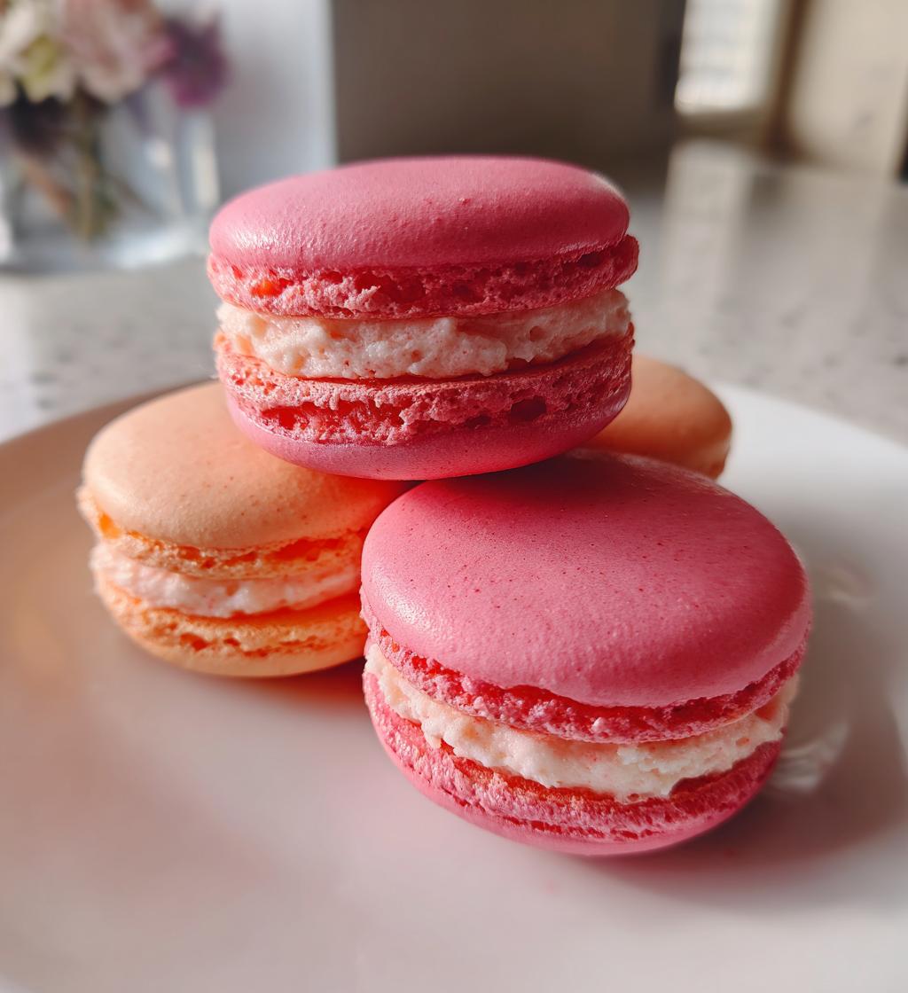 valentines day macarons