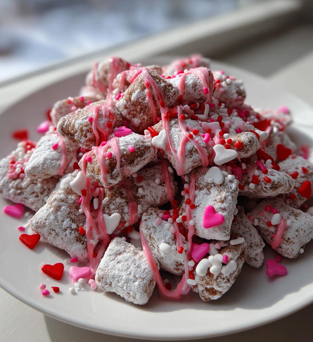 valentines day muddy buddy recipe
