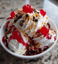 valentines day sundae