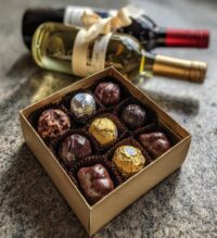 valentines day wine box